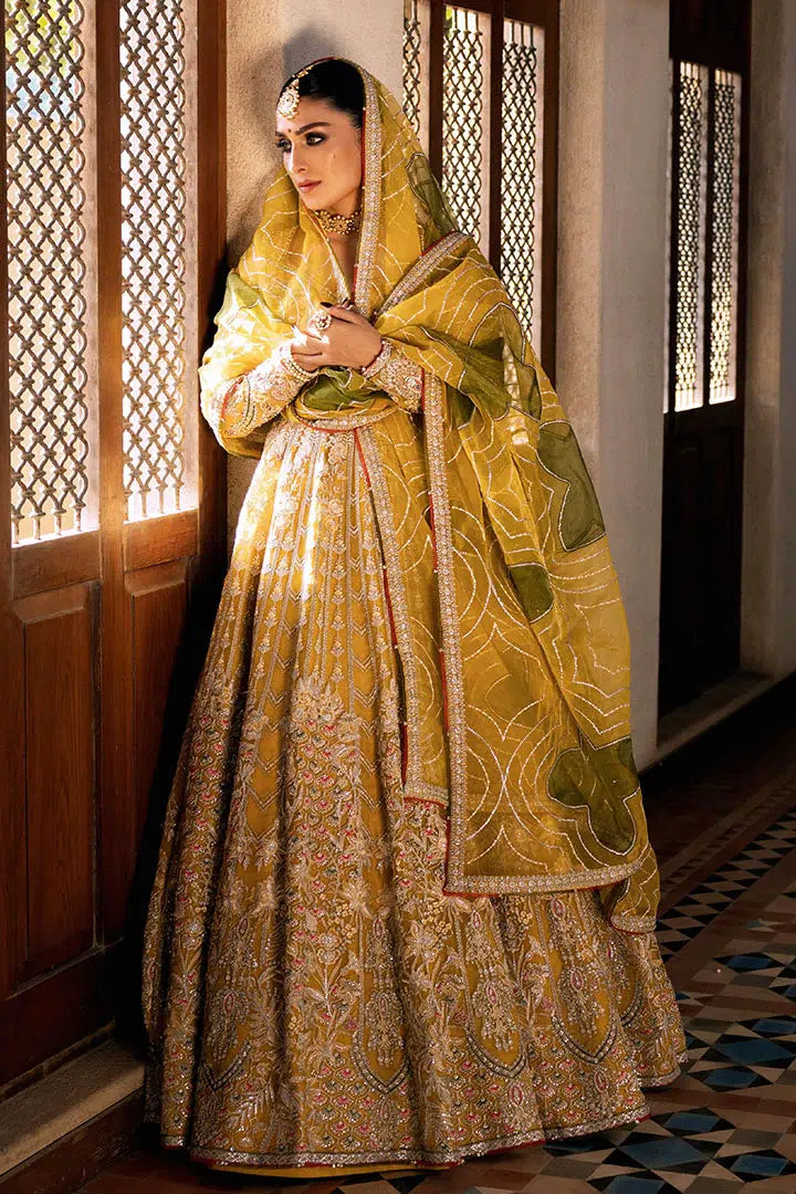 Erum Khan | Jahan Wedding 23 | Suraj Mukhi - Pakistani Designer Dress - by Erum Khan | Type: Bridal - 100% Original at Saira Sultan