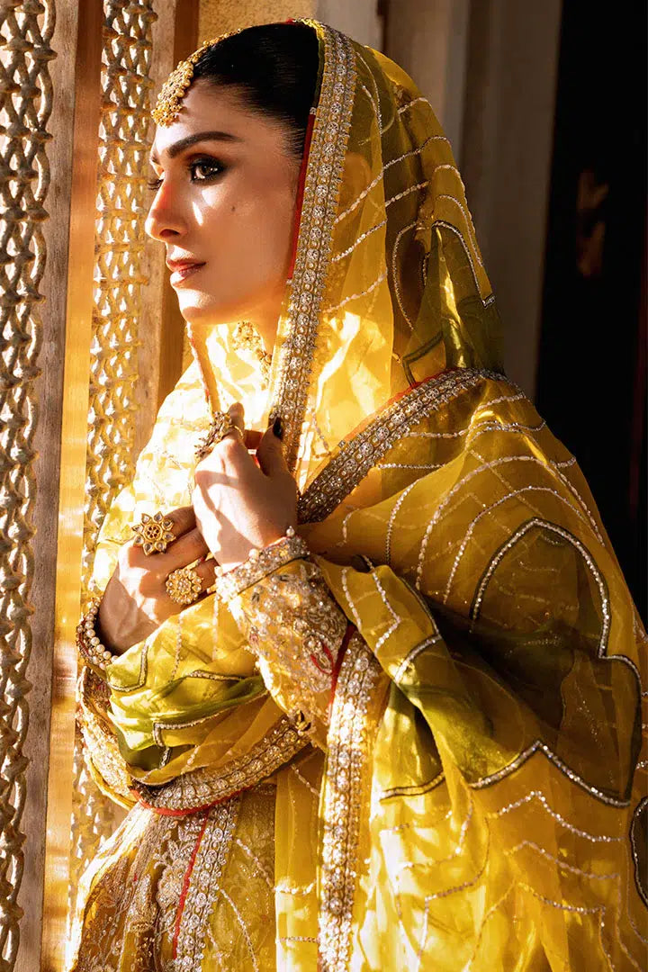 Erum Khan | Jahan Wedding 23 | Suraj Mukhi - Pakistani Designer Dress - by Erum Khan | Type: Bridal - 100% Original at Saira Sultan