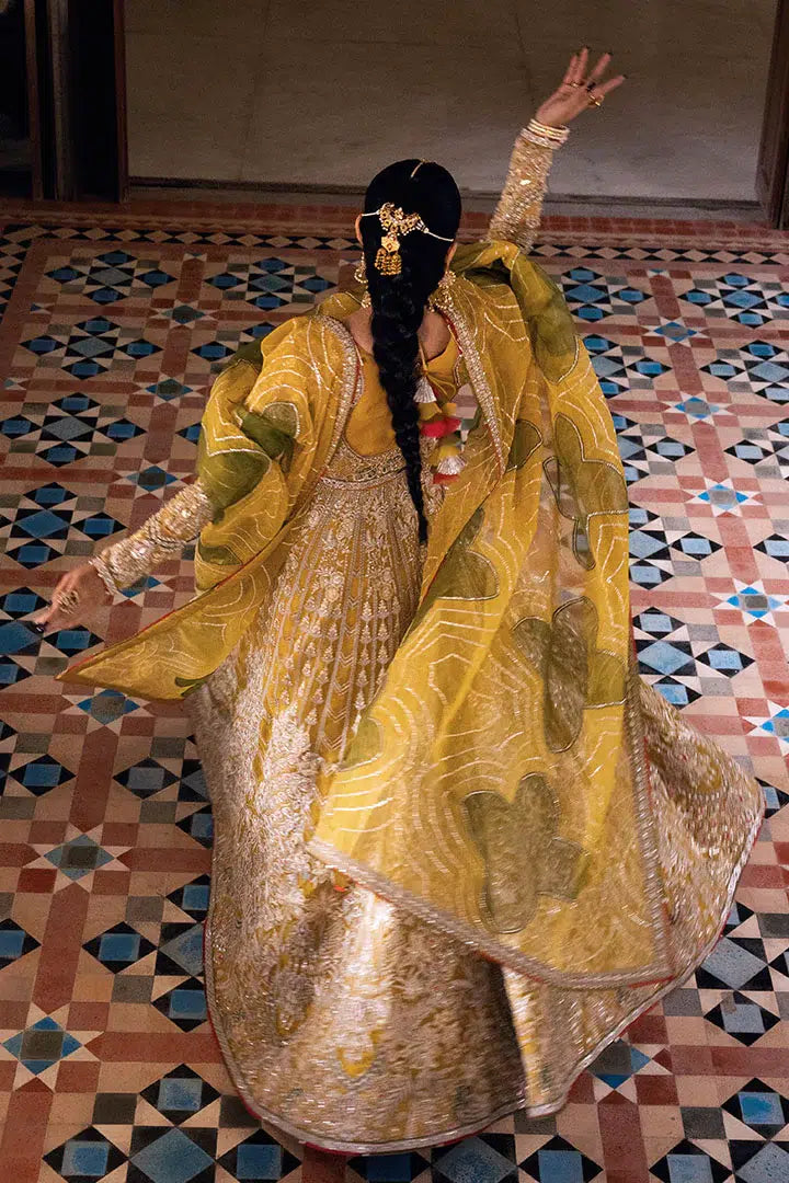 Erum Khan | Jahan Wedding 23 | Suraj Mukhi - Pakistani Designer Dress - by Erum Khan | Type: Bridal - 100% Original at Saira Sultan