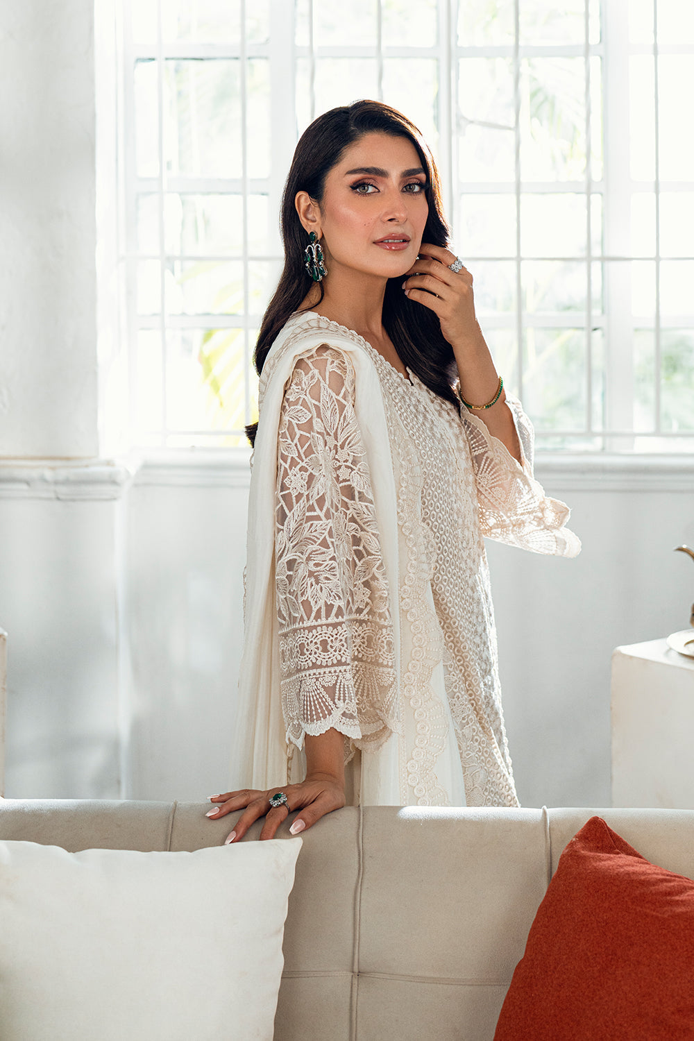 Azure | Luxe Formals | Ethereal Pearl - Pakistani Designer Dress - by Azure - Type : Ladies Clothes - 100% Original at Saira Sultan