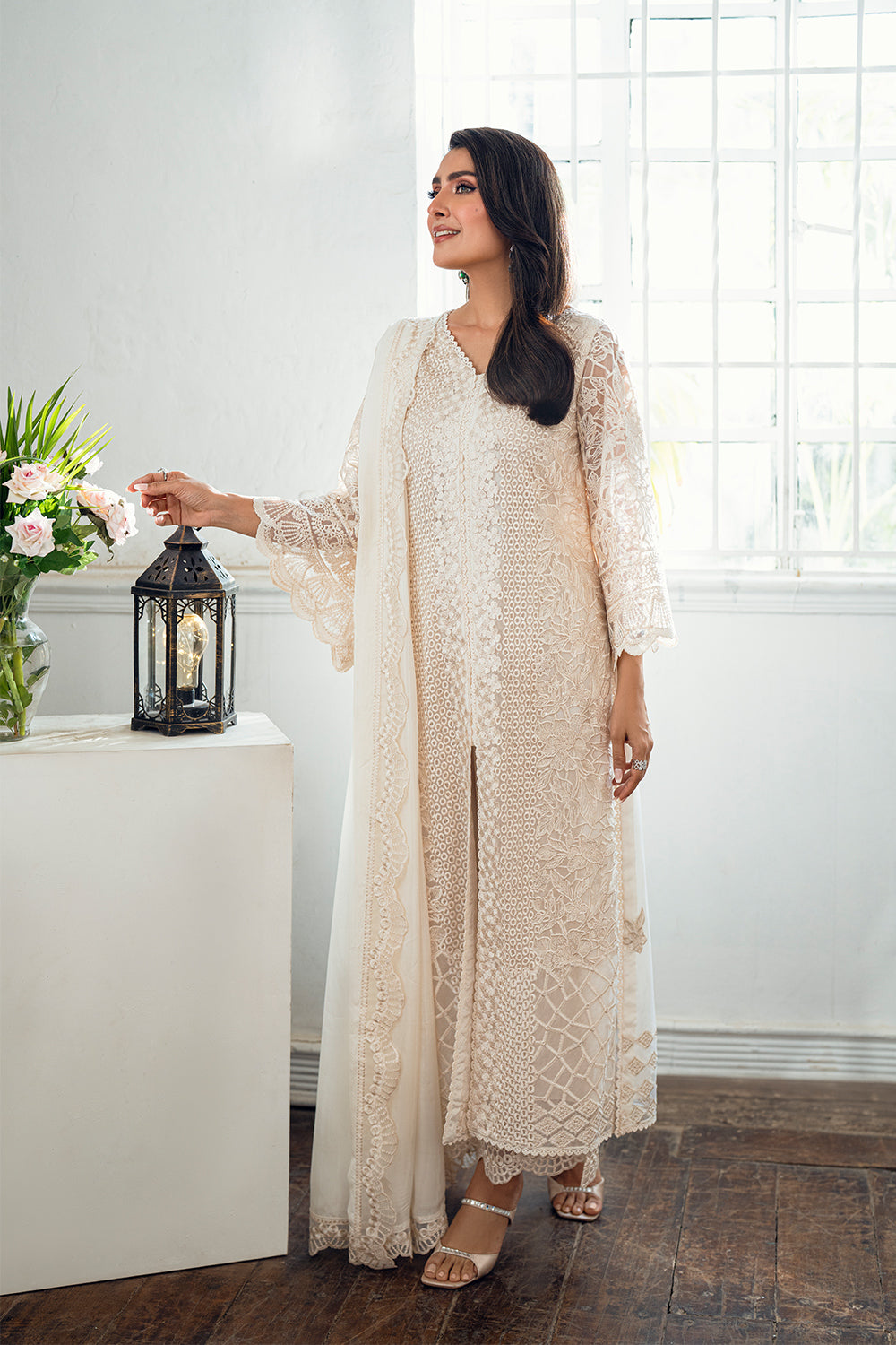 Azure | Luxe Formals | Ethereal Pearl - Pakistani Designer Dress - by Azure - Type : Ladies Clothes - 100% Original at Saira Sultan