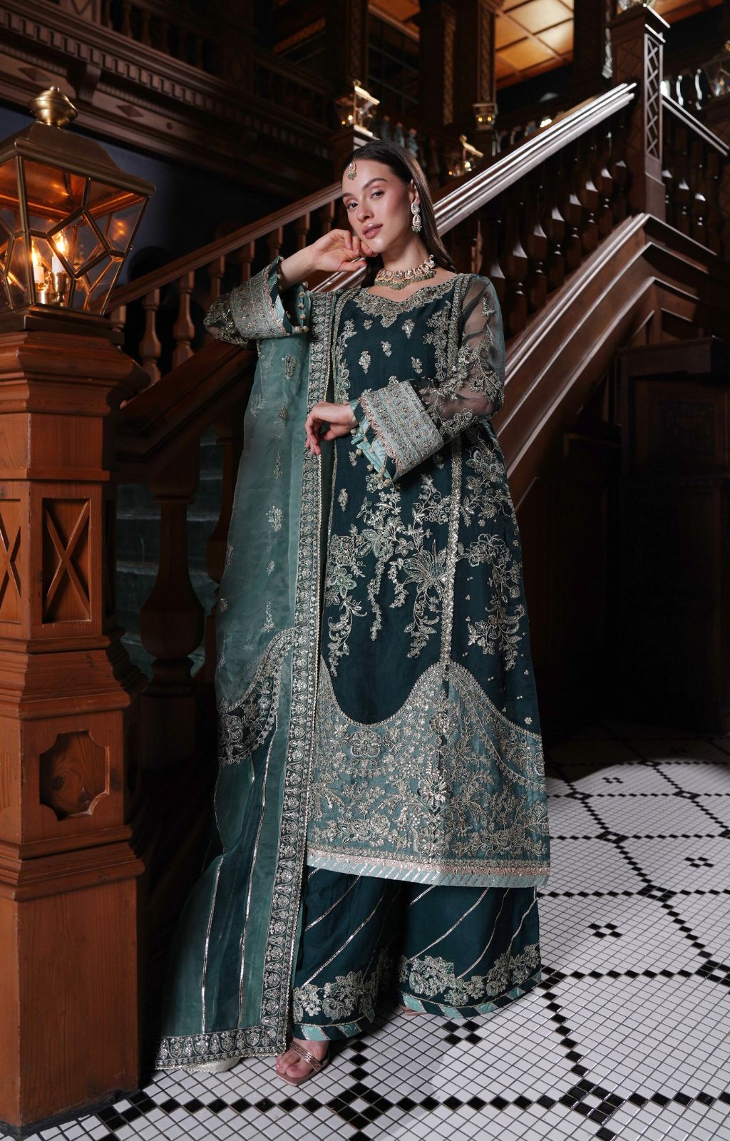 Inayat | Festive Formals | EZRA - Pakistani Designer Dress - by Inayat - Type : Ladies Clothes - 100% Original at Saira Sultan
