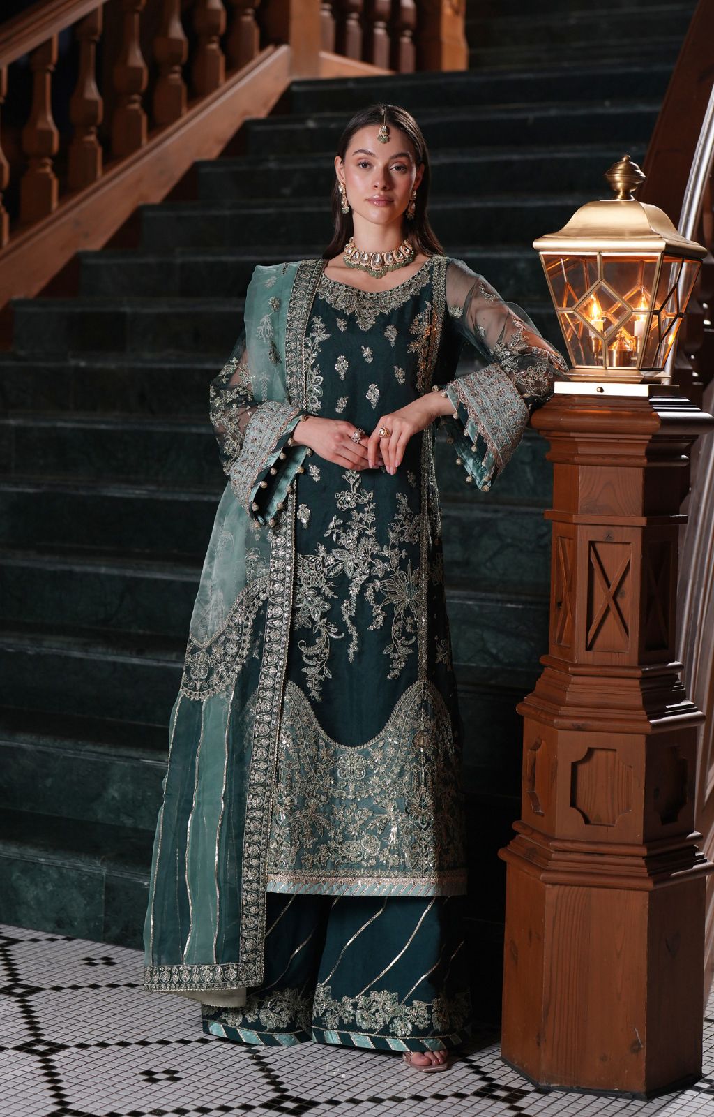 Inayat | Festive Formals | EZRA - Pakistani Designer Dress - by Inayat - Type : Ladies Clothes - 100% Original at Saira Sultan
