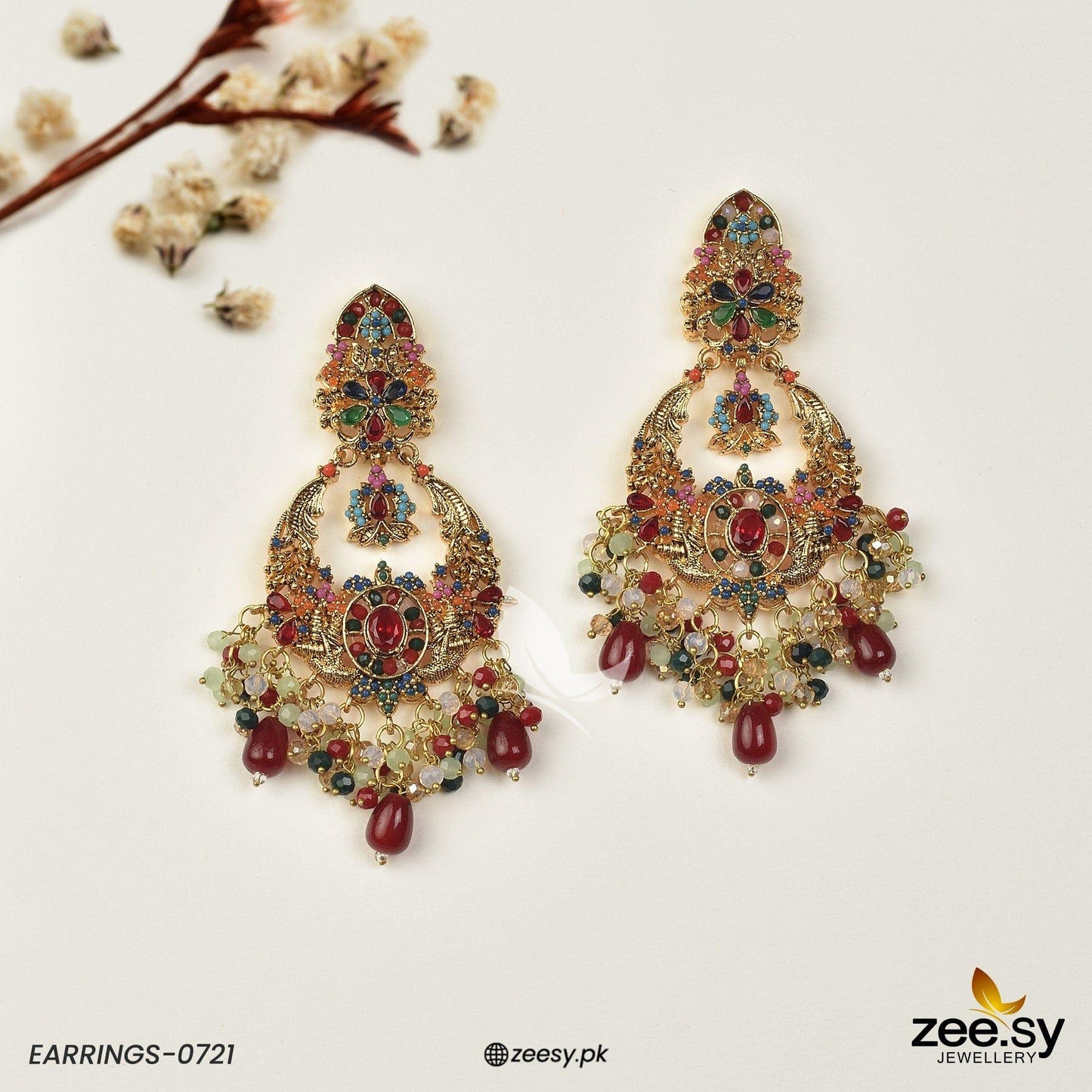 Earrings-0721 Multi