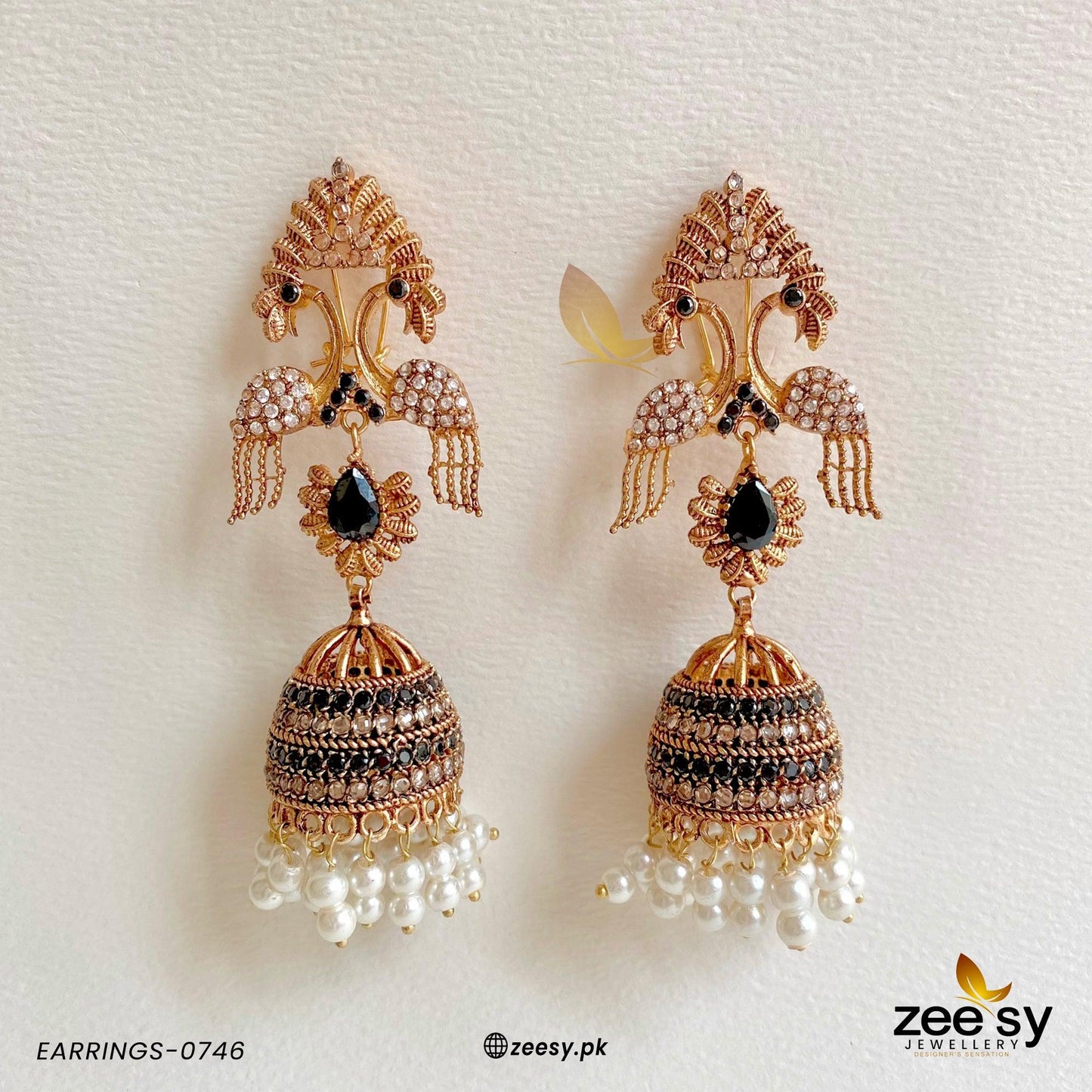Earrings-0746 Black