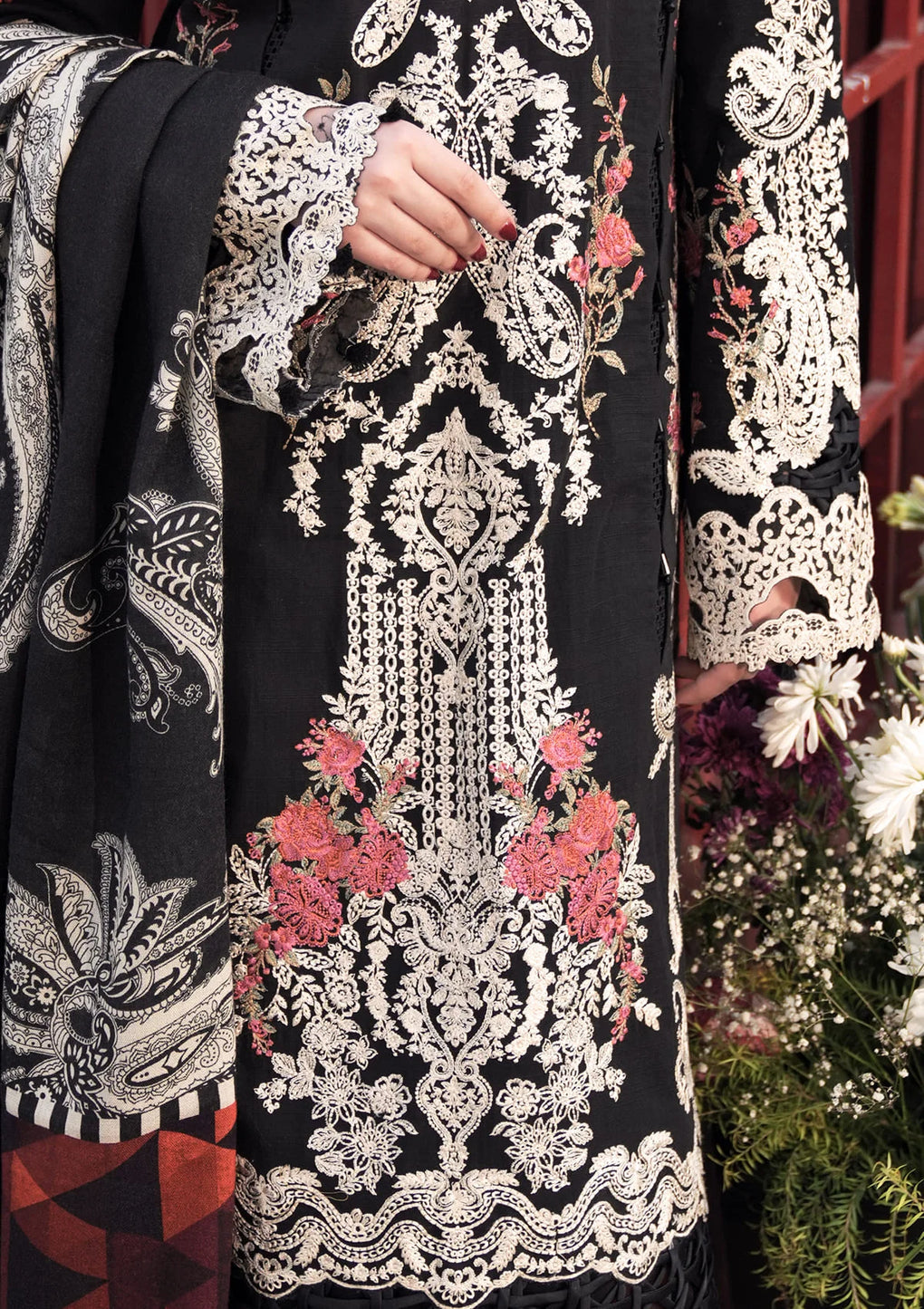 Elaf Premium | Winter Pashmina Shawl Collection | EPW-2B Forever Your¢€™s - Pakistani Designer Dress - by Elaf Premium | Type: Ladies Clothes - 100% Original at Saira Sultan