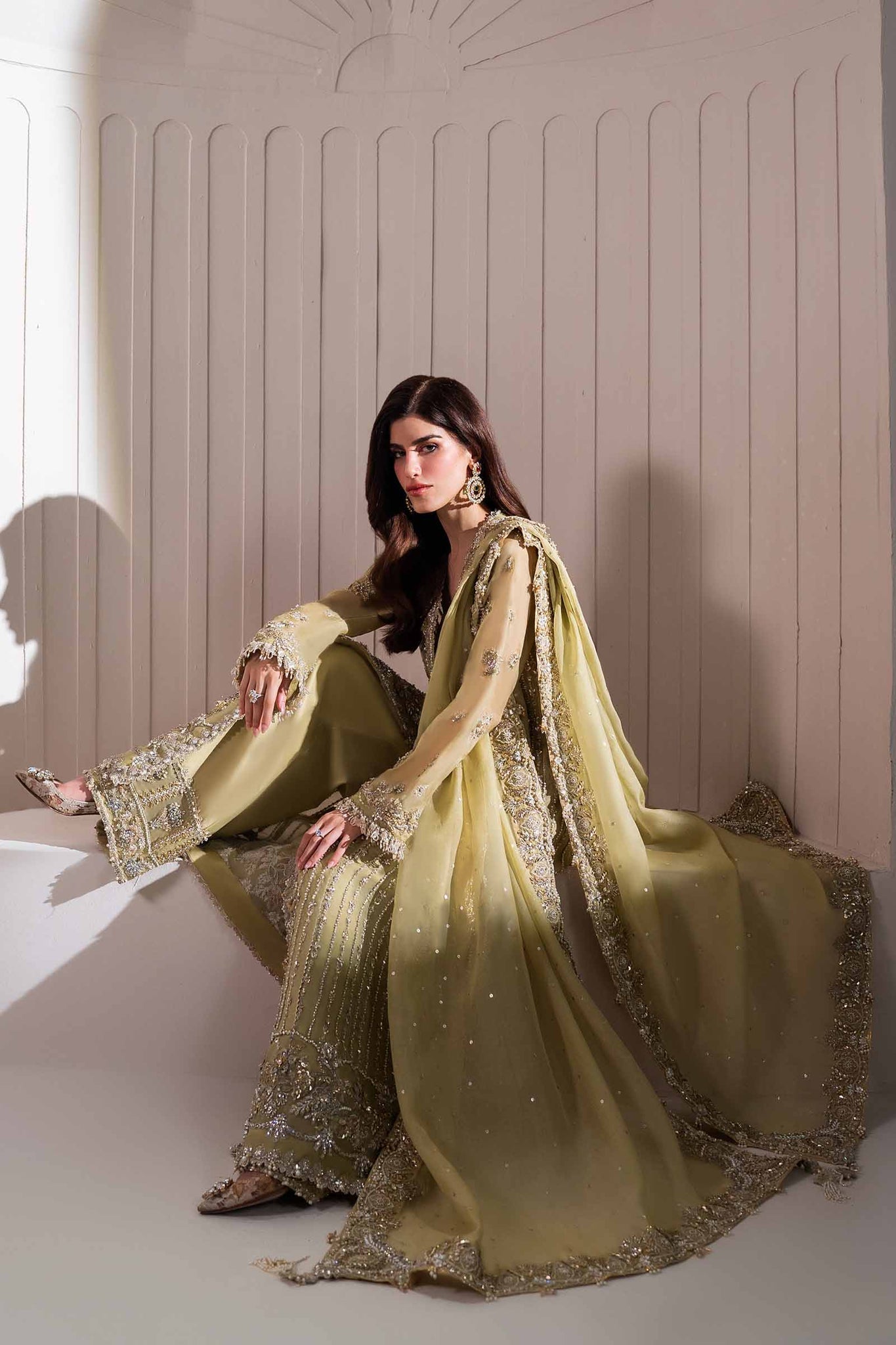 Elan | Elitarie Wedding Formals | L‰ONORE (EP-21218) - Pakistani Designer Dress - by Elan | Type: Ladies Clothes - 100% Original at Saira Sultan