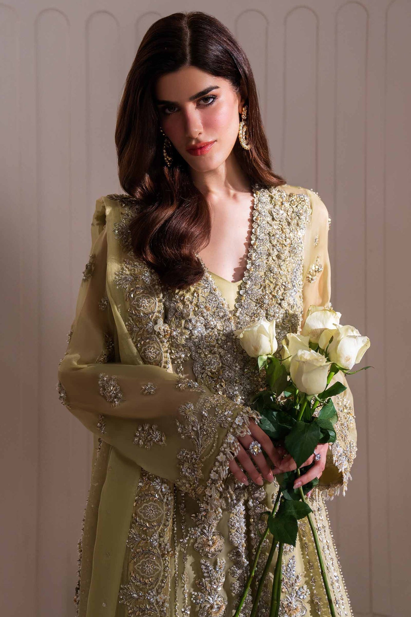Elan | Elitarie Wedding Formals | L‰ONORE (EP-21218) - Pakistani Designer Dress - by Elan | Type: Ladies Clothes - 100% Original at Saira Sultan