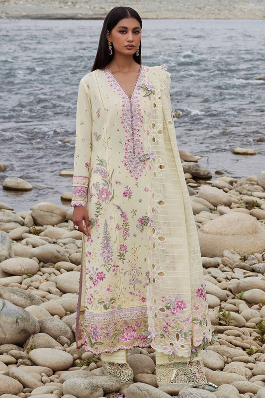Elan | Lawn24 | NEDINE (EL24-02 B) - Pakistani Designer Dress - by Elan | Type: Luxury - 100% Original at Saira Sultan