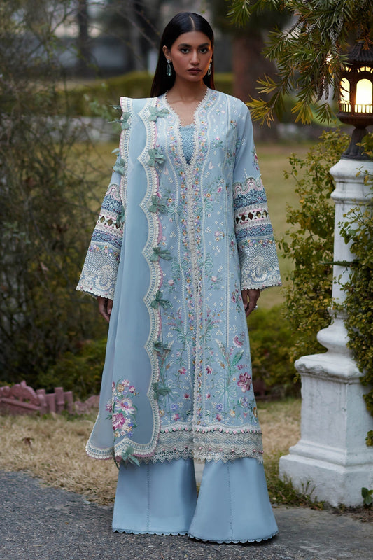 Elan | Lawn24 | MIRZETA (EL24-11 A) - Pakistani Designer Dress - by Elan | Type: Luxury - 100% Original at Saira Sultan
