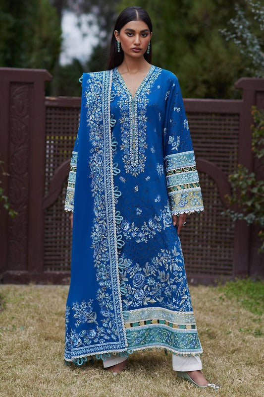 Elan | Lawn24 | IVANA (EL24-06 B) - Pakistani Designer Dress - by Elan | Type: Luxury - 100% Original at Saira Sultan