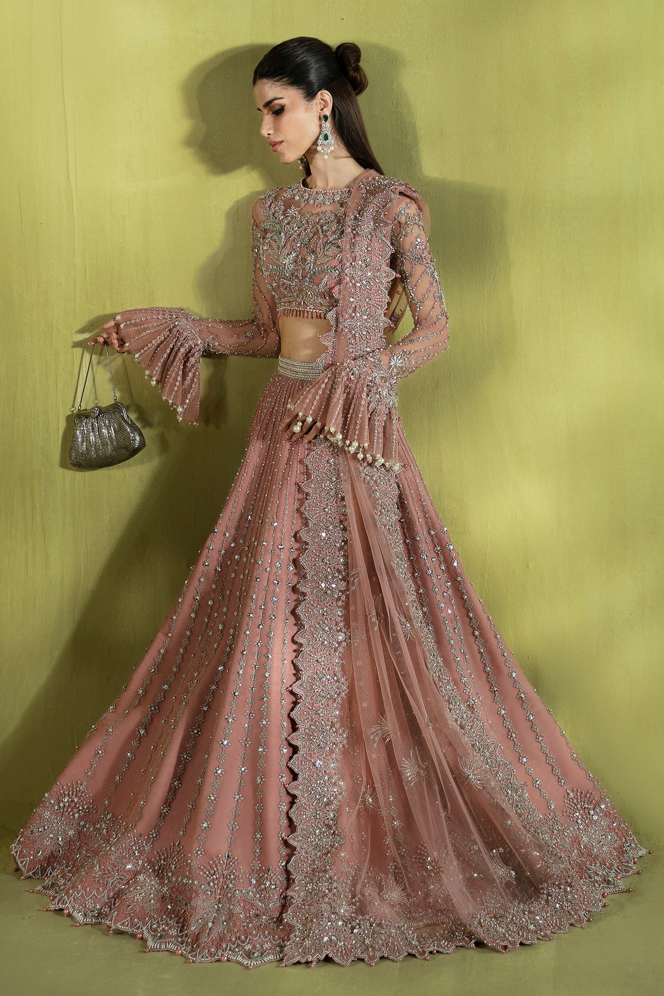 Elan | Pret Crepusule | ‰TINCELLE DE ROSE (EP-21310) M Powder Pink Net