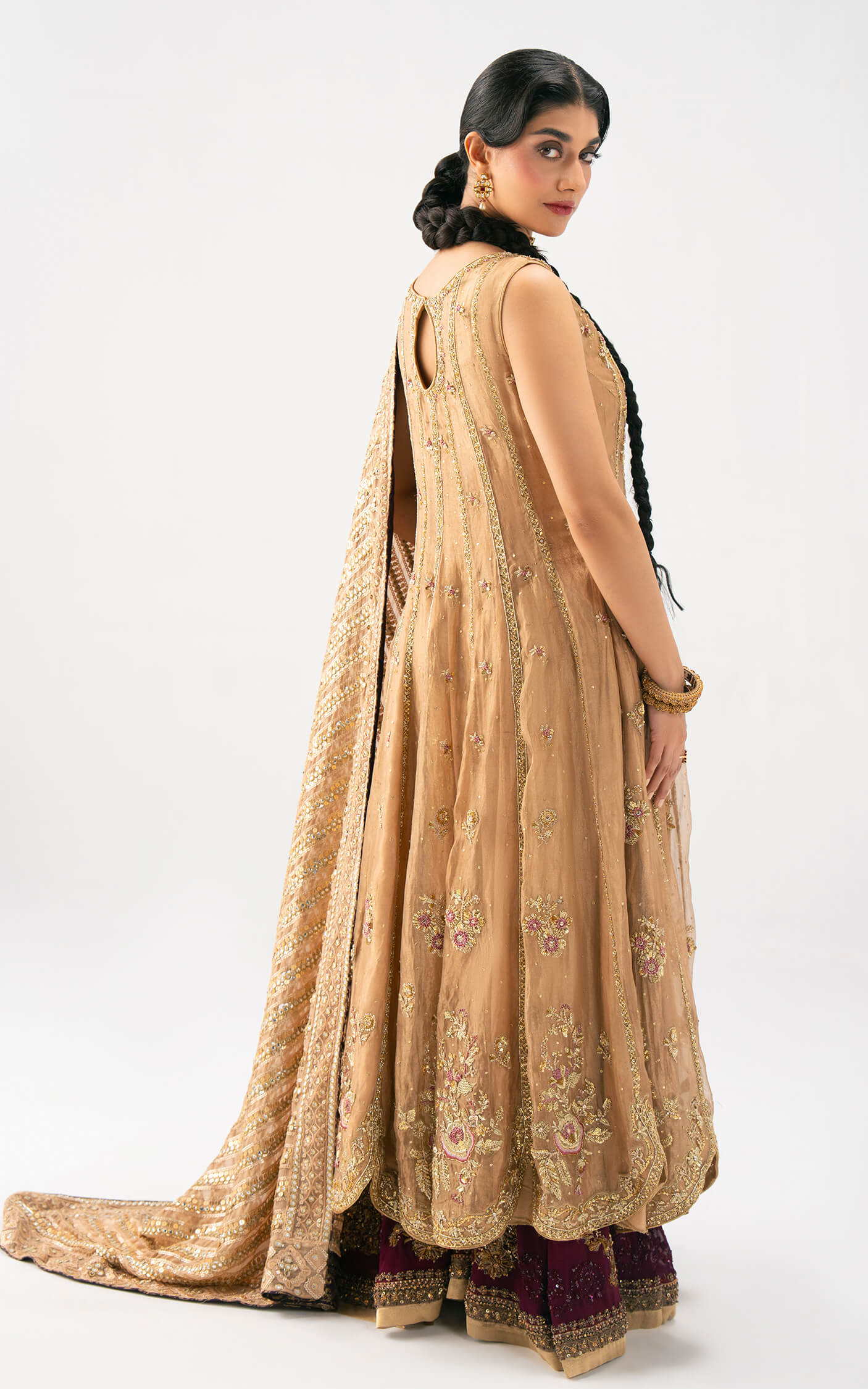 Asifa and Nabeel | Lyle Luxury Formals 25 | Elara Bridal Ensemble - Pakistani Designer Dress - by Asifa and Nabeel - Type : Ladies Clothes - 100% Original at Saira Sultan