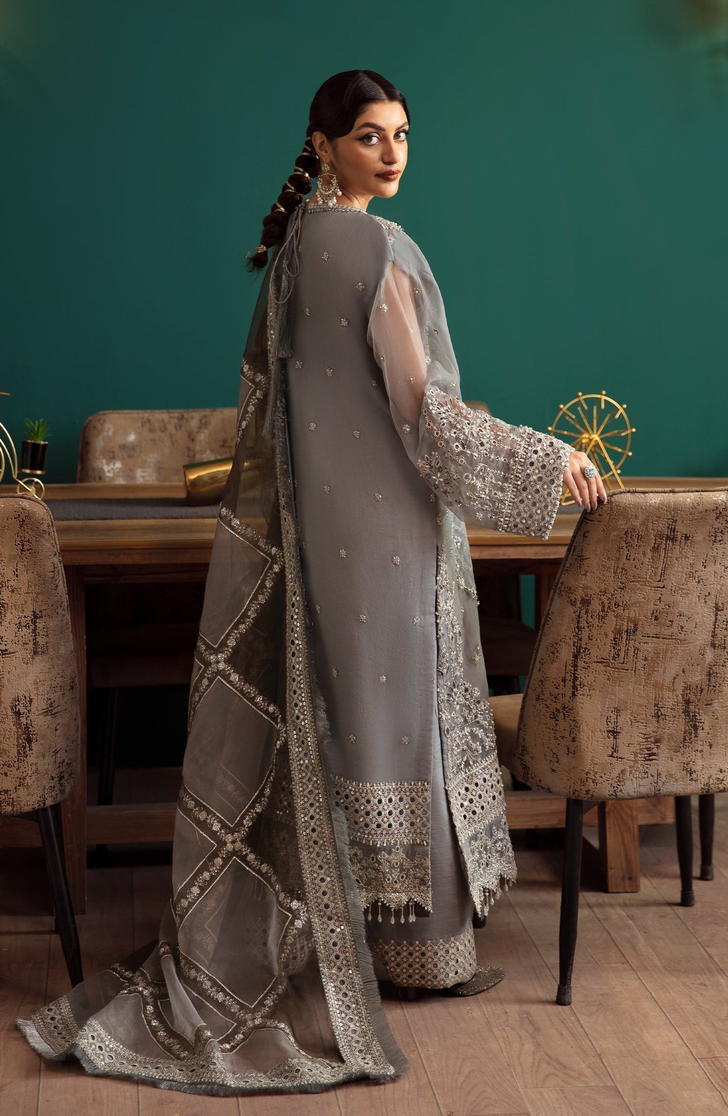 Eleshia | Zarin Wedding Formals 24 | SHERINE - Pakistani Designer Dress - by Eleshia | Type: Ladies Clothes - 100% Original at Saira Sultan