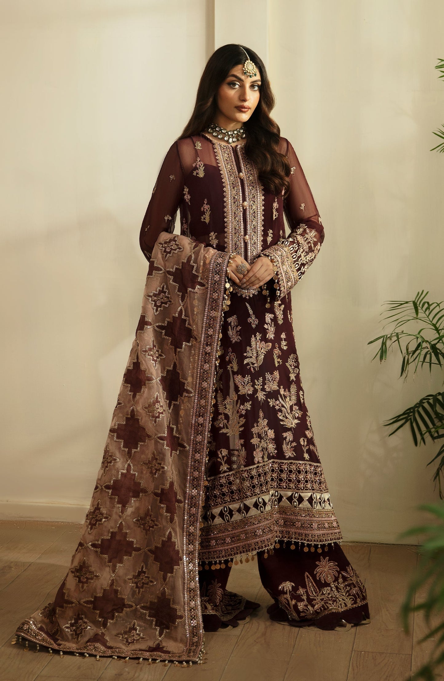 Eleshia | Zarin Wedding Formals 24 | ZAIBA - Pakistani Designer Dress - by Eleshia | Type: Ladies Clothes - 100% Original at Saira Sultan