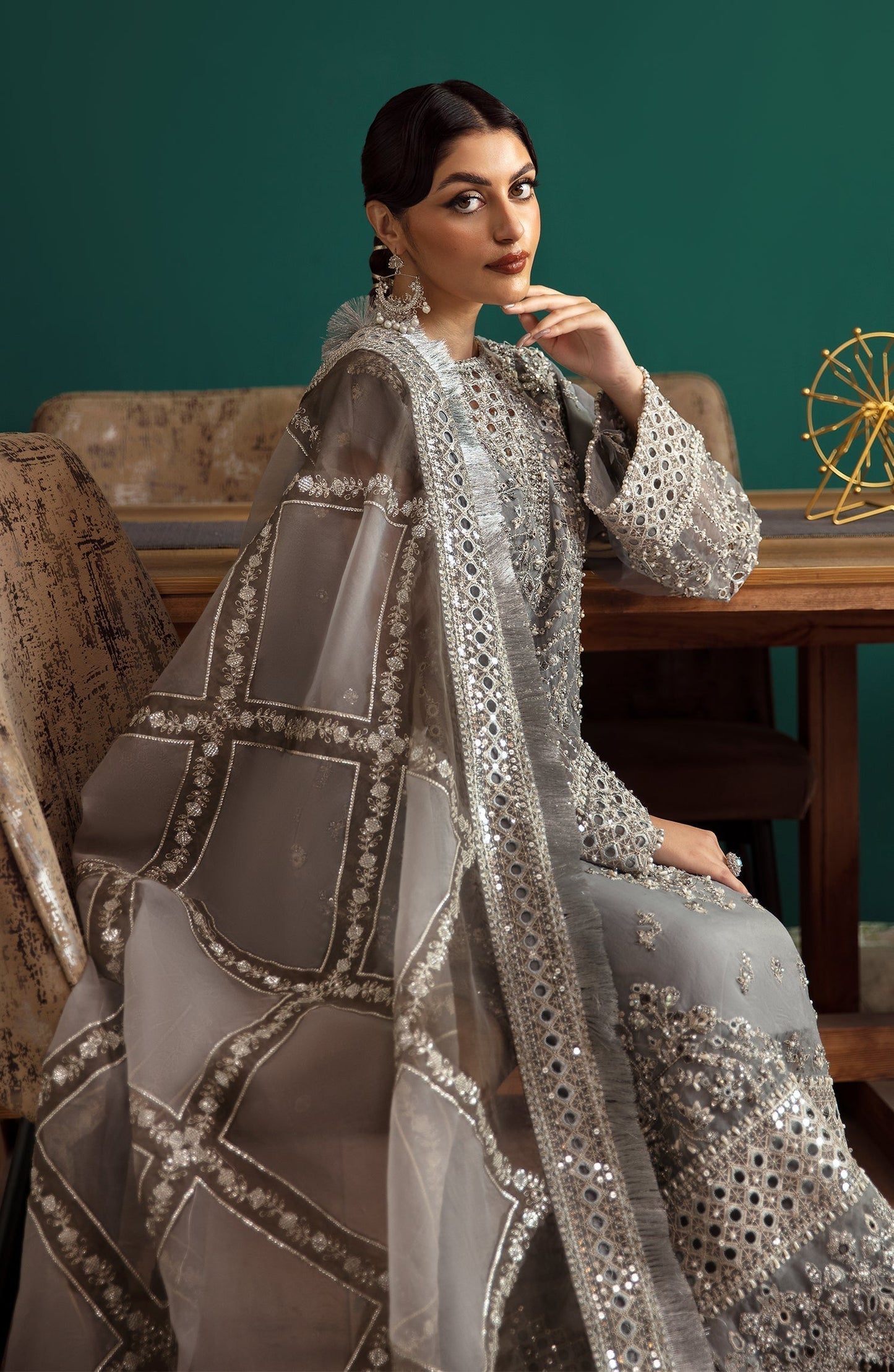 Eleshia | Zarin Wedding Formals 24 | SHERINE - Pakistani Designer Dress - by Eleshia | Type: Ladies Clothes - 100% Original at Saira Sultan