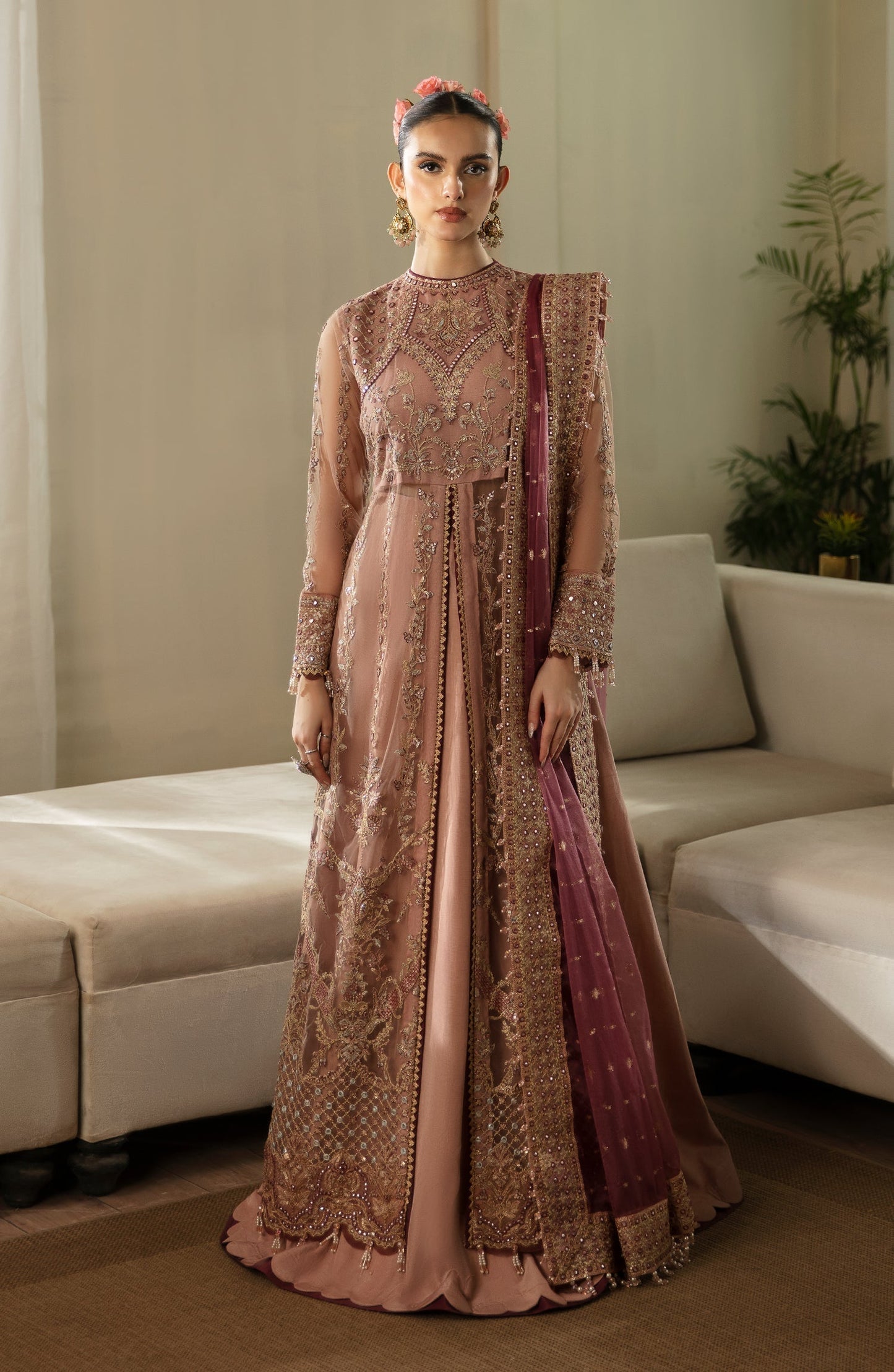 Eleshia | Zarin Wedding Formals 24 | ROSEA - Pakistani Designer Dress - by Eleshia | Type: Ladies Clothes - 100% Original at Saira Sultan