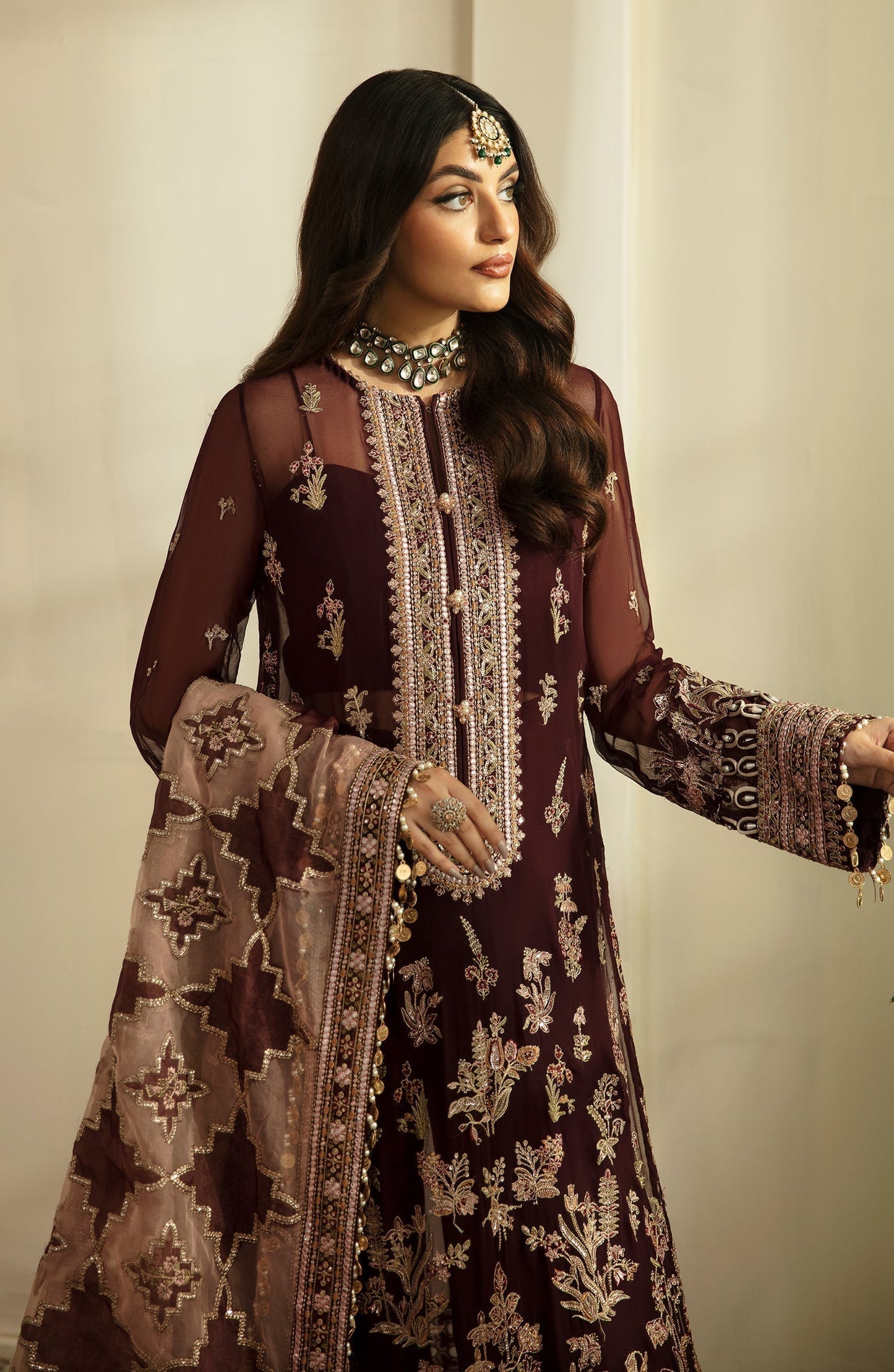 Eleshia | Zarin Wedding Formals 24 | ZAIBA - Pakistani Designer Dress - by Eleshia | Type: Ladies Clothes - 100% Original at Saira Sultan