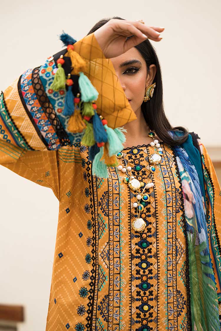 Ellena | Luxury Embroidered Collection | D14 - Pakistani Designer Dress - by Ellena | Type: Luxury - 100% Original at Saira Sultan