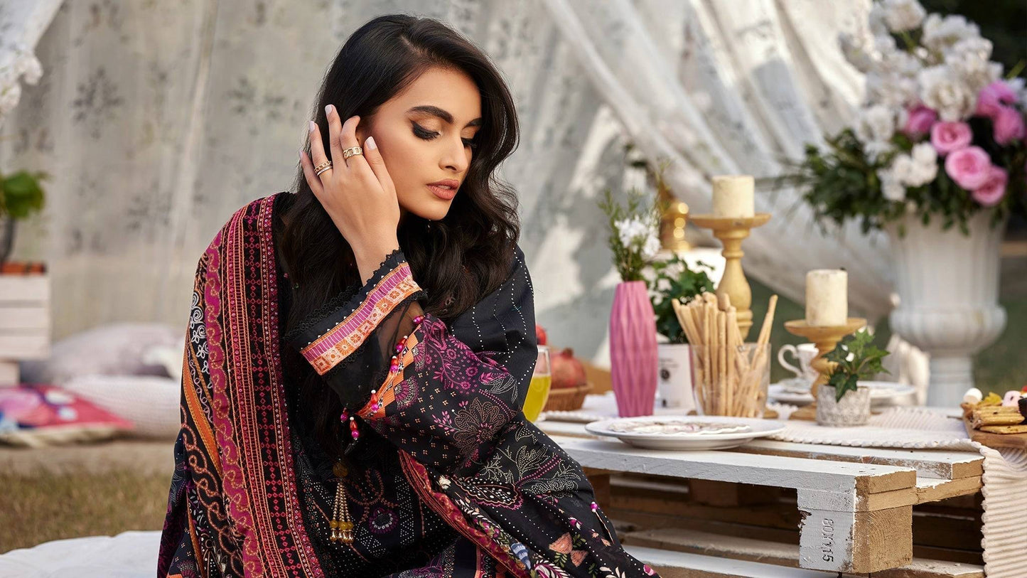 Ellena | Luxury Embroidered Collection | D09 - Pakistani Designer Dress - by Ellena | Type: Luxury - 100% Original at Saira Sultan
