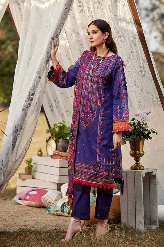 Ellena | Luxury Embroidered Collection | D02 - Pakistani Designer Dress - by Ellena | Type: Luxury - 100% Original at Saira Sultan