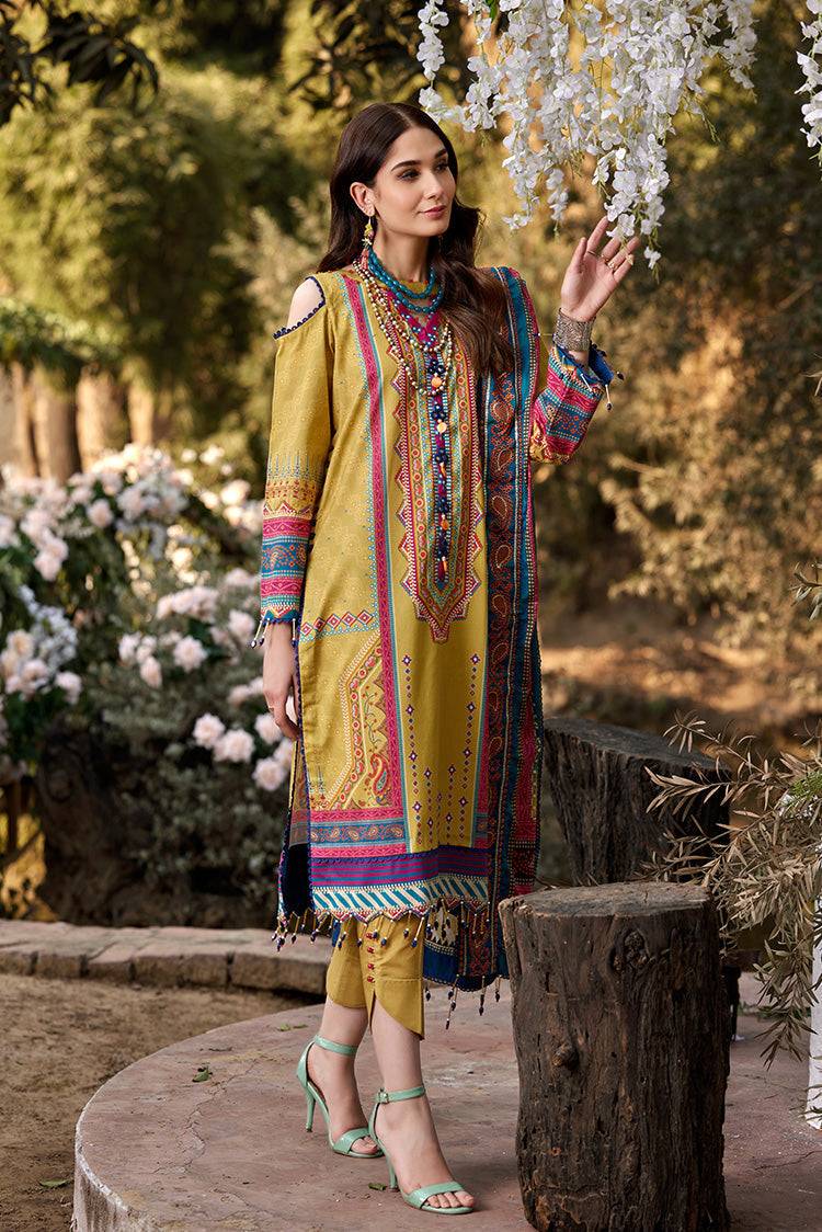 Ellena | Luxury Embroidered Collection | D05 - Pakistani Designer Dress - by Ellena | Type: Luxury - 100% Original at Saira Sultan