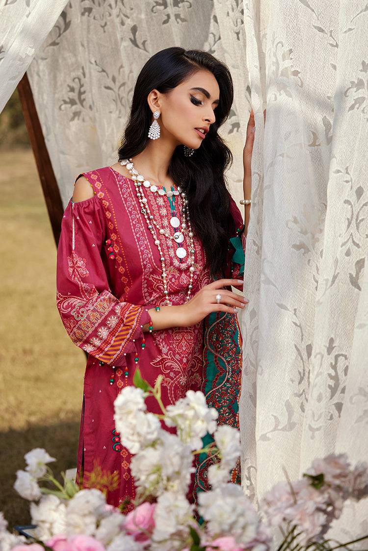 Ellena | Luxury Embroidered Collection | D04 - Pakistani Designer Dress - by Ellena | Type: Luxury - 100% Original at Saira Sultan