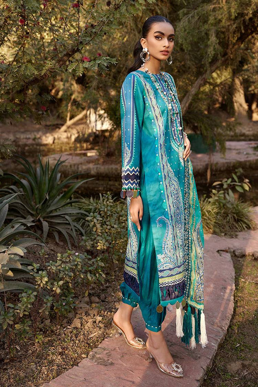 Ellena | Luxury Embroidered Collection | D07 - Pakistani Designer Dress - by Ellena | Type: Luxury - 100% Original at Saira Sultan