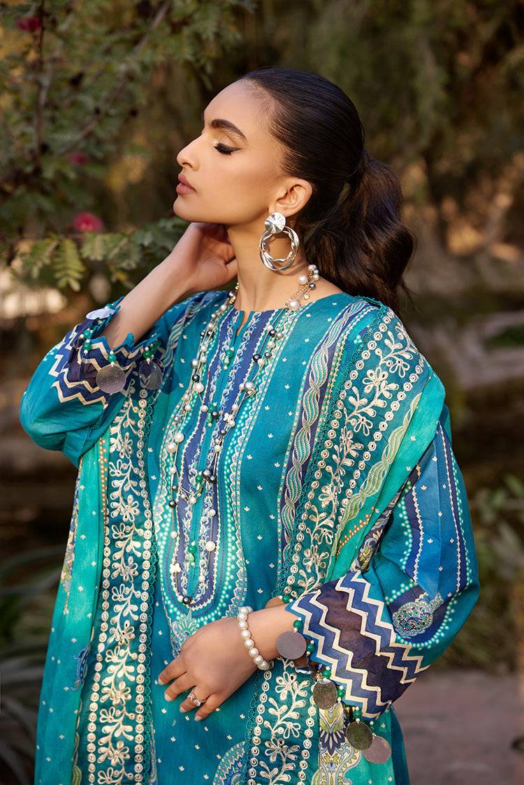 Ellena | Luxury Embroidered Collection | D07 - Pakistani Designer Dress - by Ellena | Type: Luxury - 100% Original at Saira Sultan