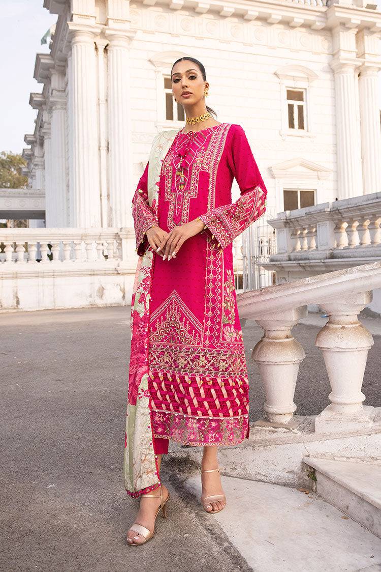 Ellena | Luxury Embroidered Collection | D12 - Pakistani Designer Dress - by Ellena | Type: Luxury - 100% Original at Saira Sultan