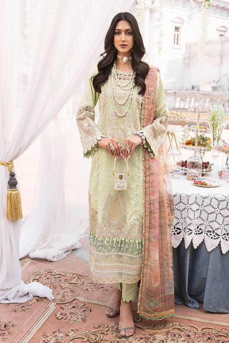 Ellena | Luxury Embroidered Collection | D21 - Pakistani Designer Dress - by Ellena | Type: Luxury - 100% Original at Saira Sultan