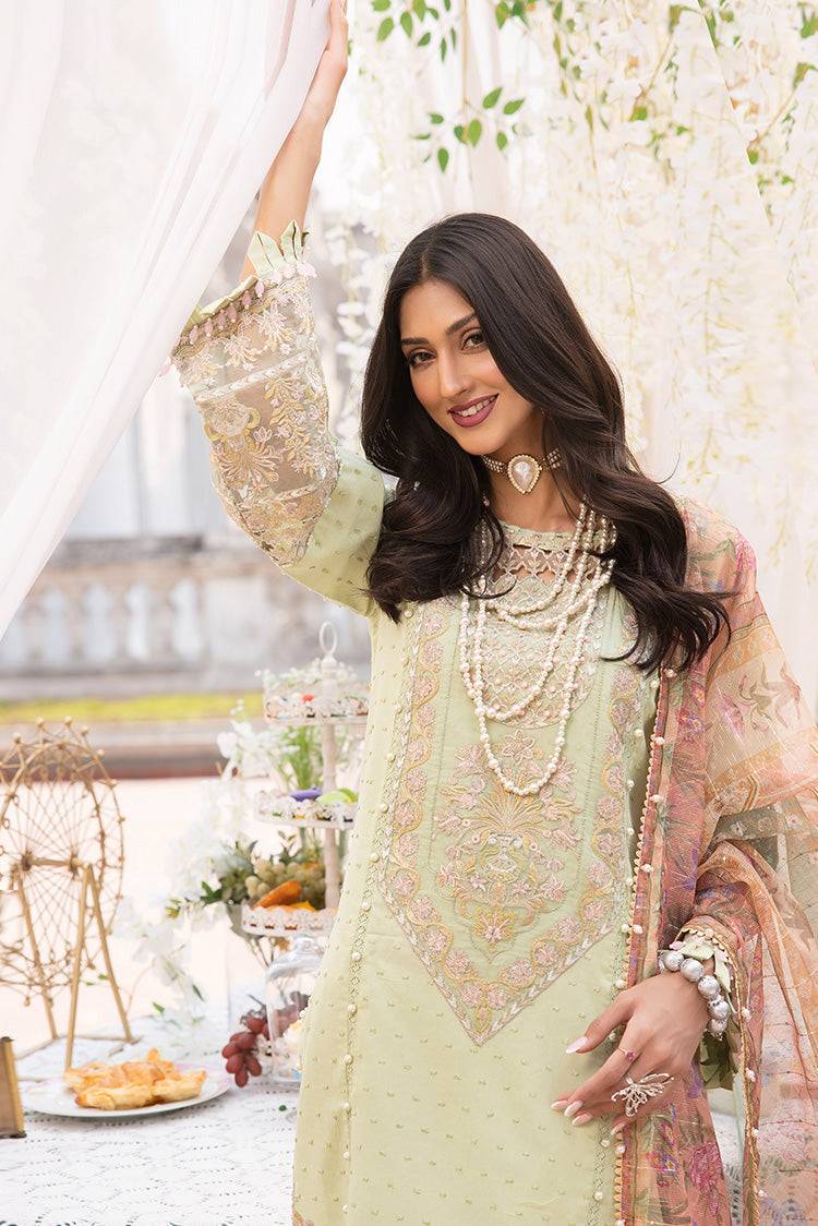 Ellena | Luxury Embroidered Collection | D21 - Pakistani Designer Dress - by Ellena | Type: Luxury - 100% Original at Saira Sultan