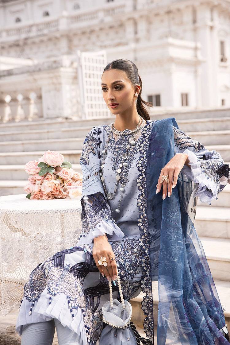 Ellena | Luxury Embroidered Collection | D22 - Pakistani Designer Dress - by Ellena | Type: Luxury - 100% Original at Saira Sultan