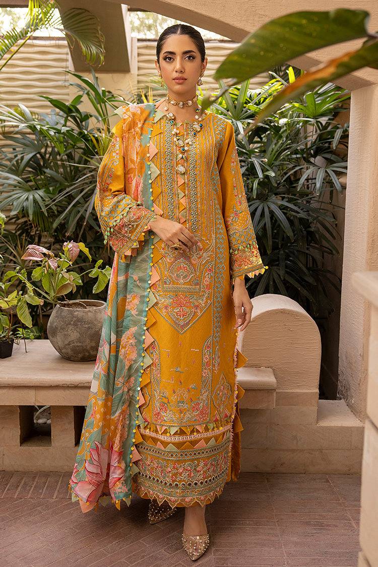 Ellena | Luxury Embroidered Collection | D01 - Pakistani Designer Dress - by Ellena | Type: Luxury - 100% Original at Saira Sultan