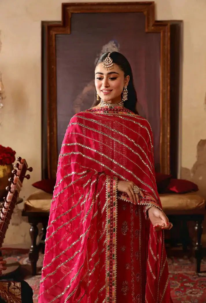 Emaan Adeel | Ghazal Luxury Formals | GH-05 - Pakistani Designer Dress - by Emaan Adeel | Type: Formal - 100% Original at Saira Sultan