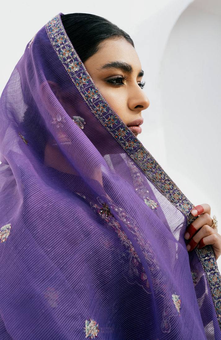 Emaan Adeel | Gul Mohr Eid Pret | LALEH - Pakistani Designer Dress - by Emaan Adeel | Type: Luxury - 100% Original at Saira Sultan
