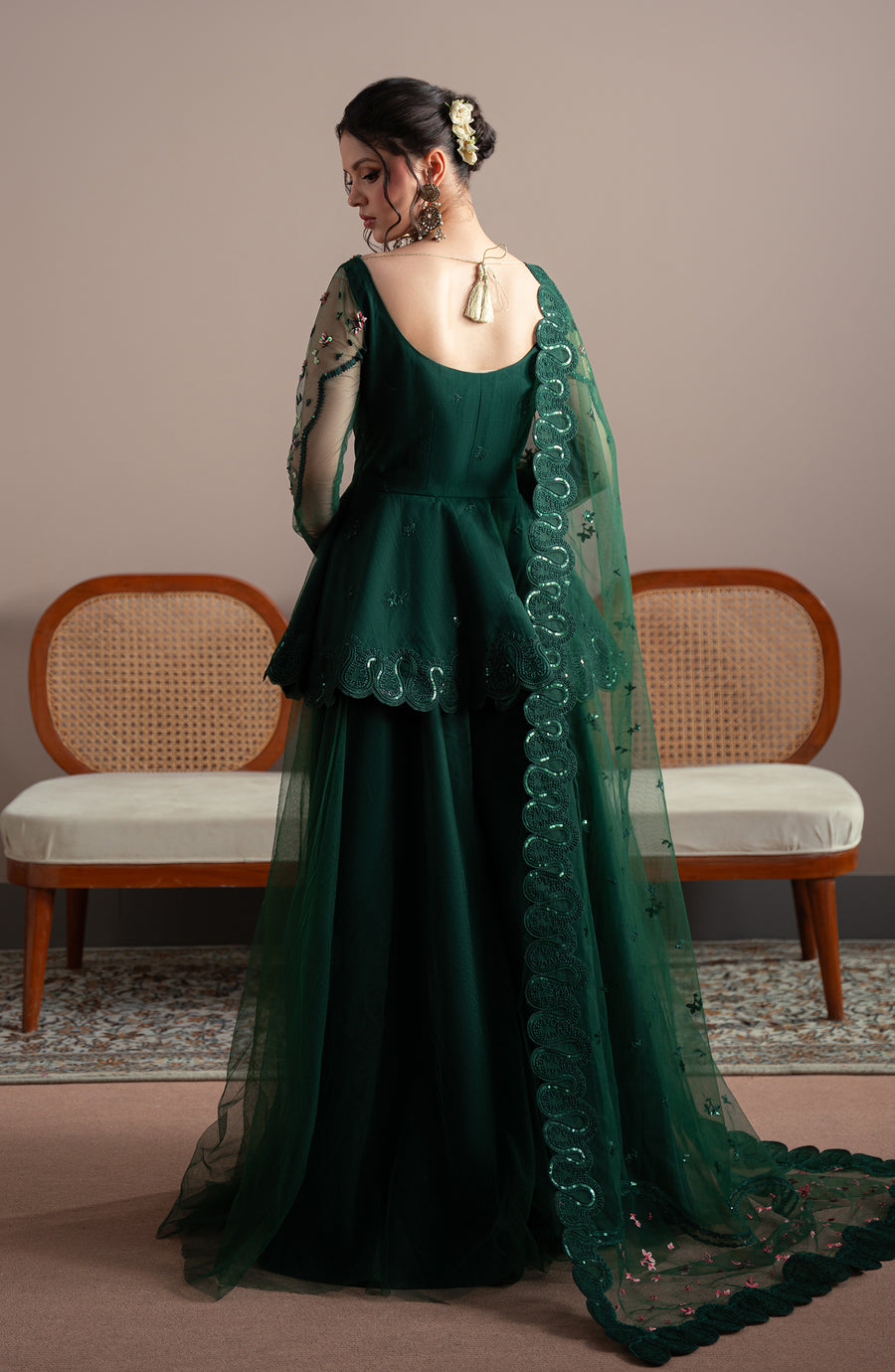 Fabiha Fatima | Elvin Pret Wear | EMERELLE - Pakistani Designer Dress - by Fabiha Fatima - Type : Ladies Clothes - 100% Original at Saira Sultan