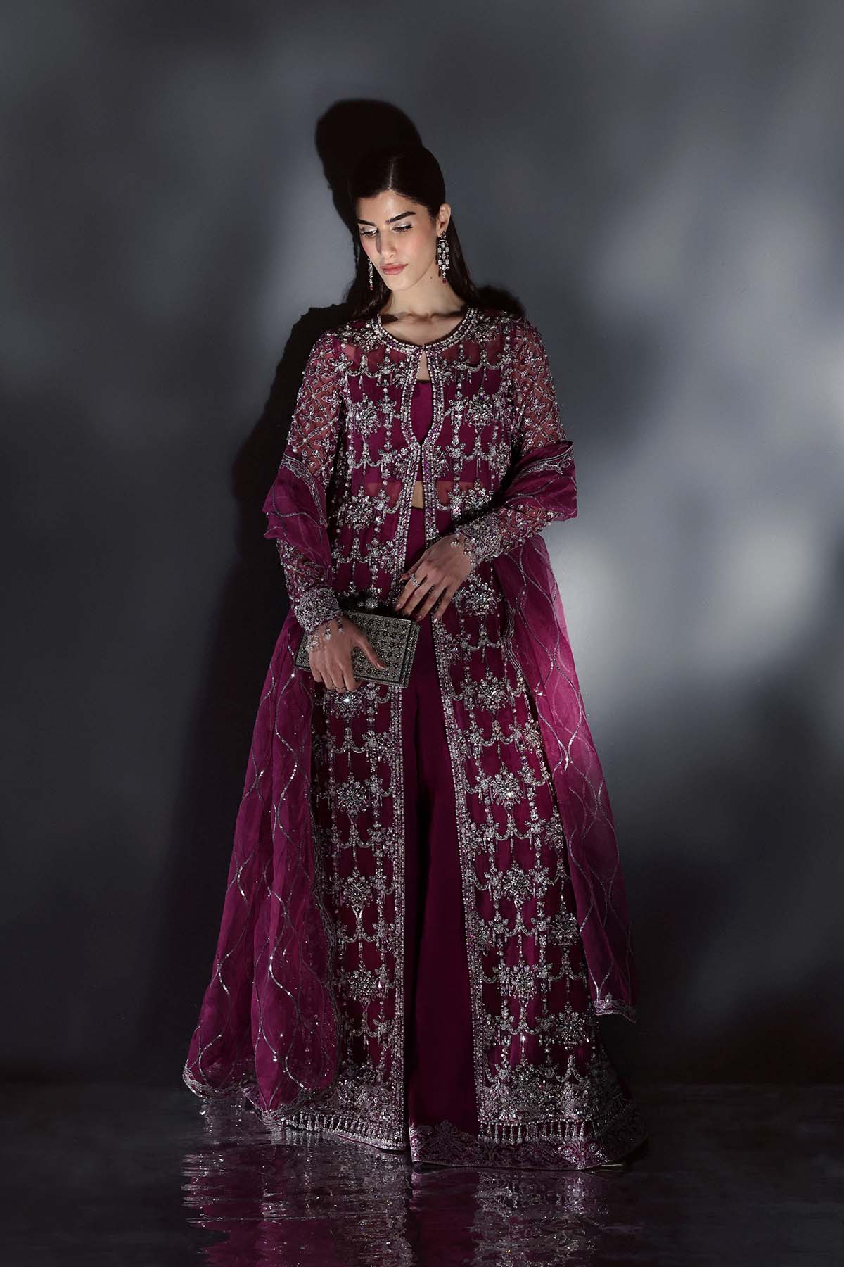 Enzo | Chateau De Lumiere | Rou© XS Magenta Organza