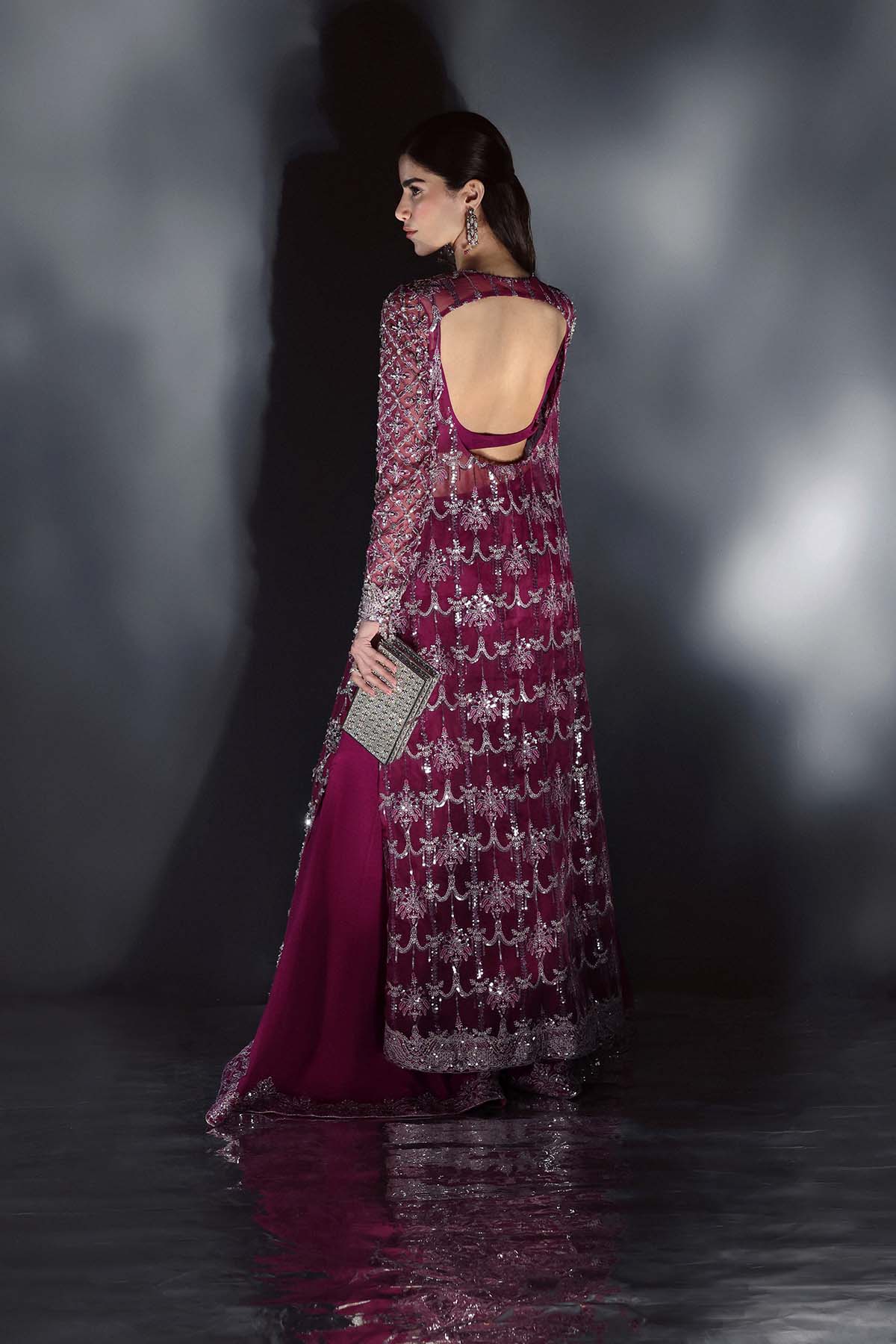 Enzo | Chateau De Lumiere | Rou© S Magenta Organza