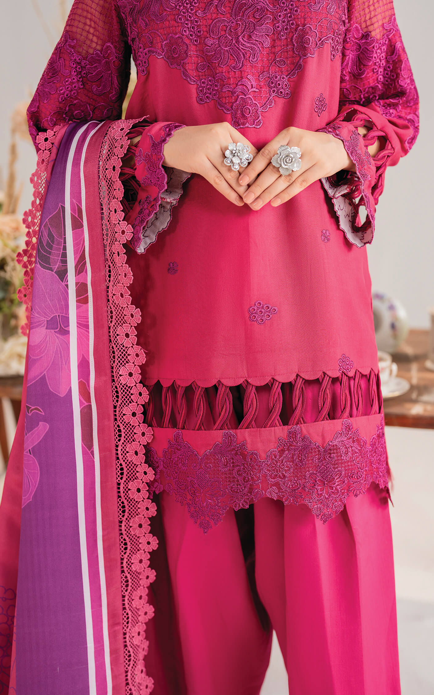 Asifa and Nabeel | Winter Meraki 24 | Essence-MW-14 - Pakistani Designer Dress - by Asifa and Nabeel | Type: Ladies Clothes - 100% Original at Saira Sultan
