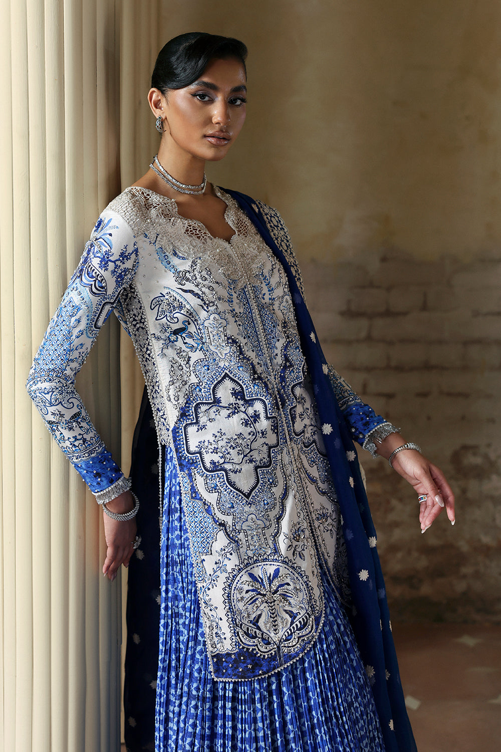Soraya | Lumene Festive'25/26 | Evadia - Pakistani Designer Dress - by Soraya - Type : Ladies Clothes - 100% Original at Saira Sultan
