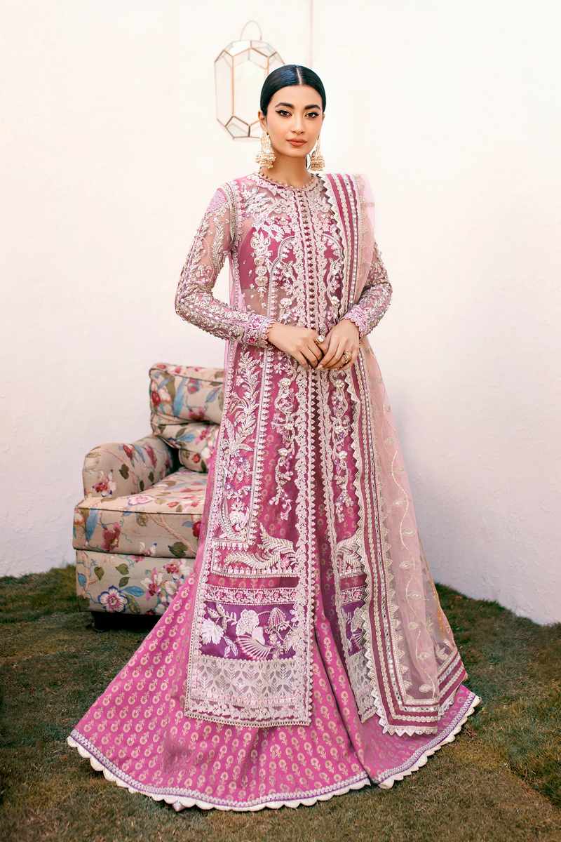Ezra | Wedding Collection | Fauna - Pakistani Designer Dress - by Ezra | Type: Bridal - 100% Original at Saira Sultan