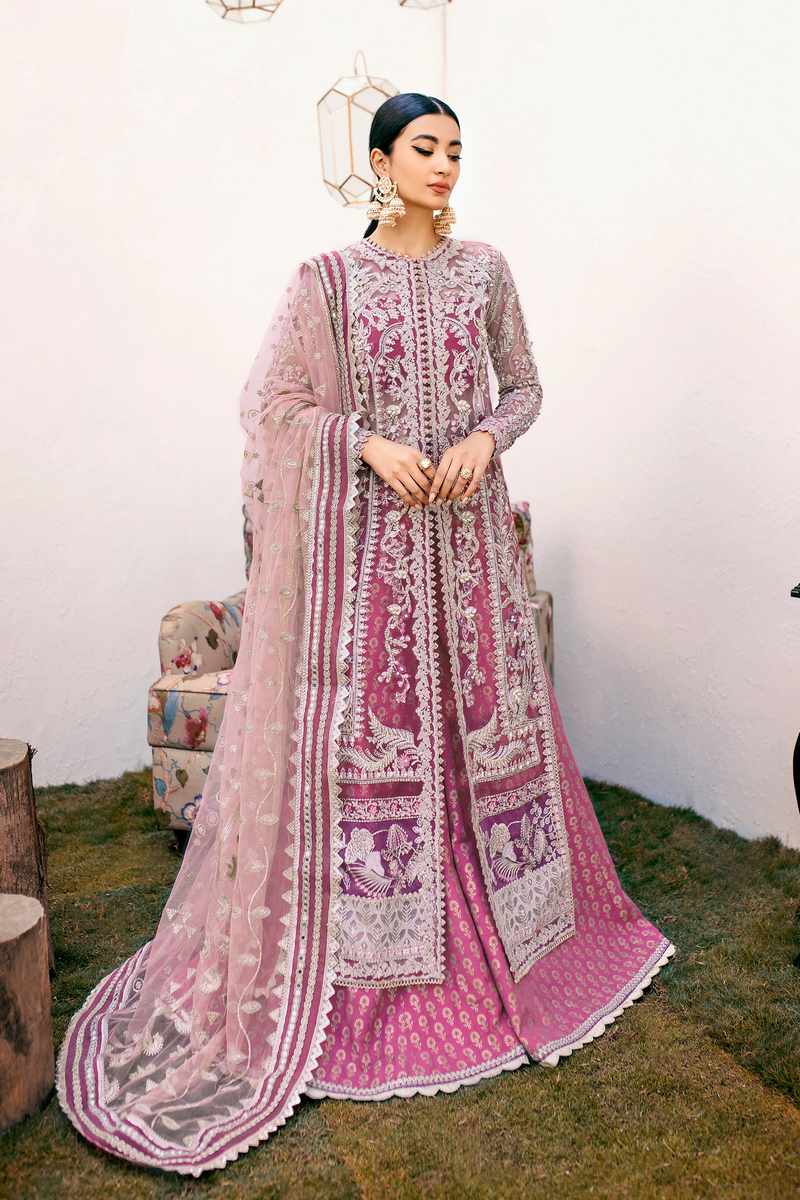 Ezra | Wedding Collection | Fauna - Pakistani Designer Dress - by Ezra | Type: Bridal - 100% Original at Saira Sultan