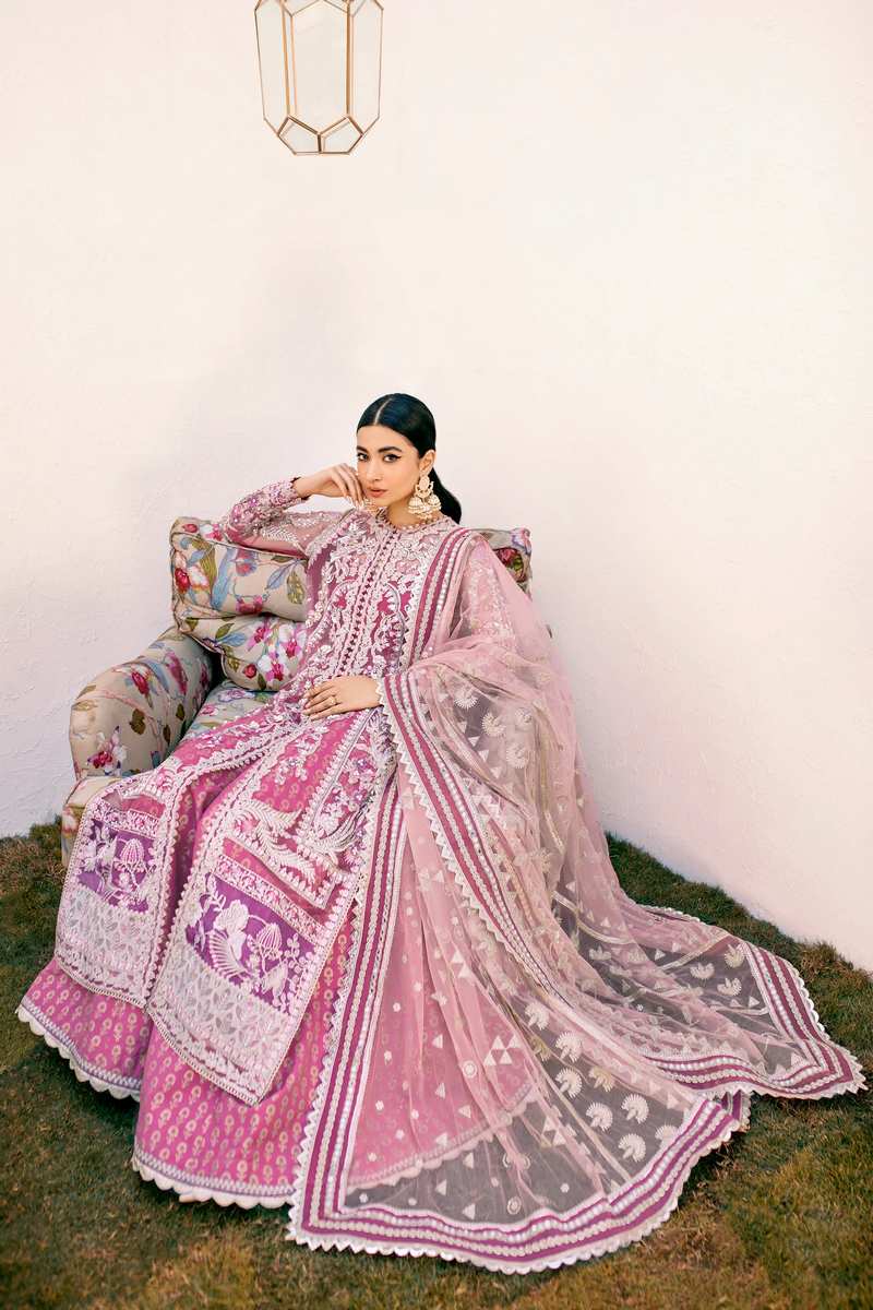 Ezra | Wedding Collection | Fauna - Pakistani Designer Dress - by Ezra | Type: Bridal - 100% Original at Saira Sultan
