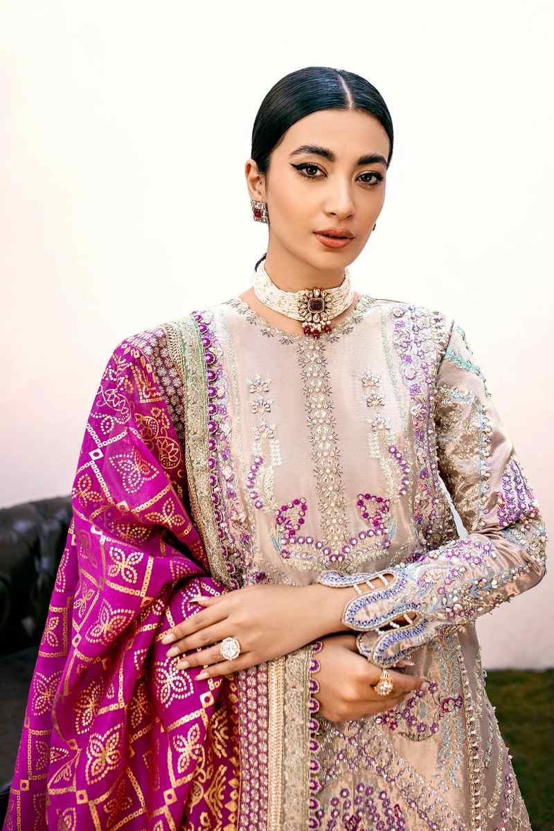 Ezra | Wedding Collection | Fauna - Pakistani Designer Dress - by Ezra | Type: Bridal - 100% Original at Saira Sultan