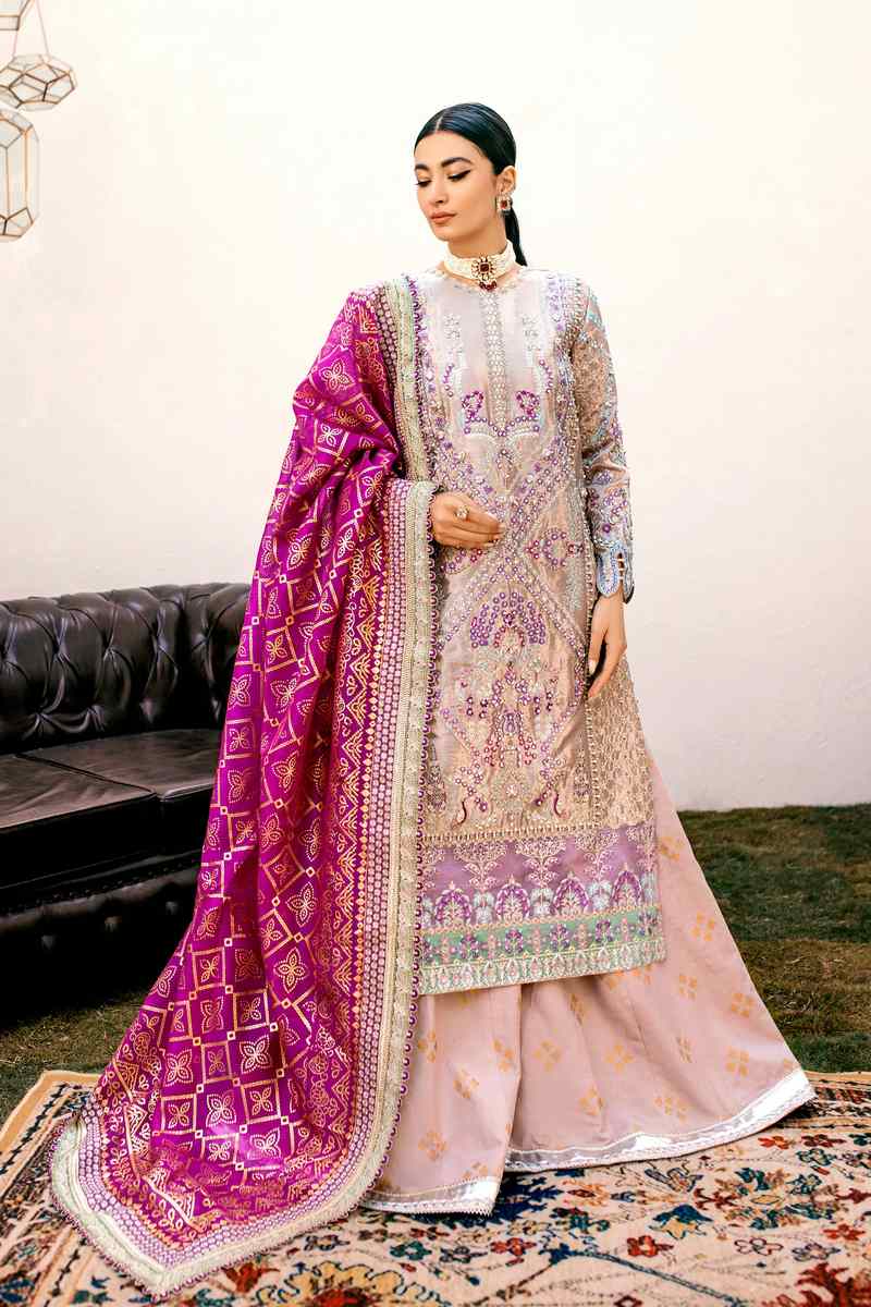 Ezra | Wedding Collection | Amber - Pakistani Designer Dress - by Ezra | Type: Bridal - 100% Original at Saira Sultan