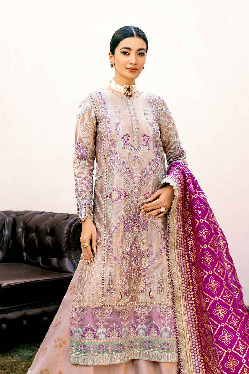 Ezra | Wedding Collection | Amber - Pakistani Designer Dress - by Ezra | Type: Bridal - 100% Original at Saira Sultan