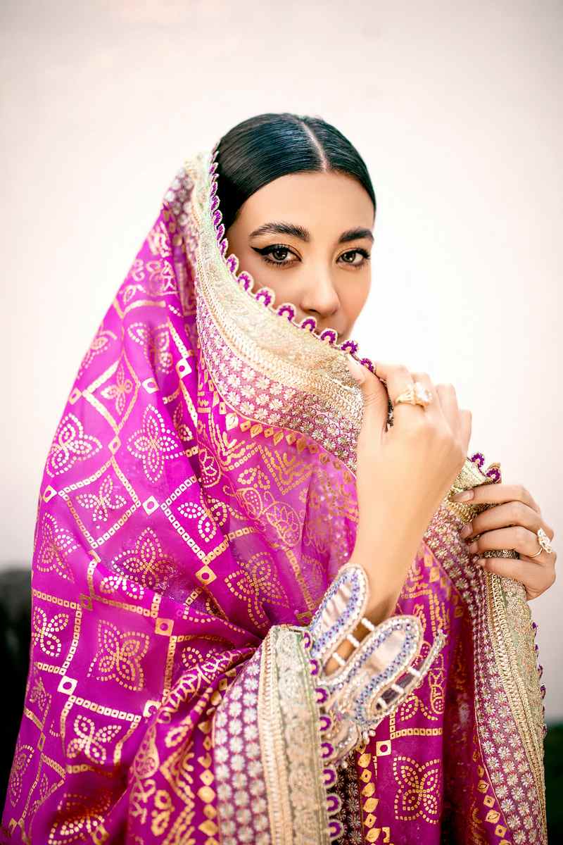Ezra | Wedding Collection | Amber - Pakistani Designer Dress - by Ezra | Type: Bridal - 100% Original at Saira Sultan