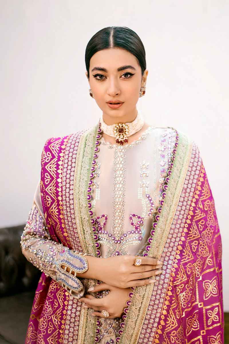 Ezra | Wedding Collection | Amber - Pakistani Designer Dress - by Ezra | Type: Bridal - 100% Original at Saira Sultan