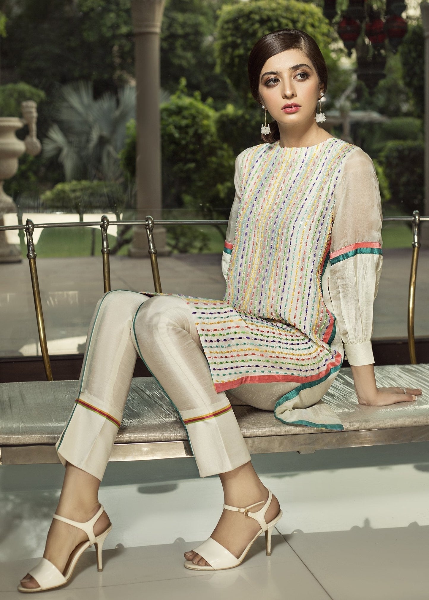 Hana | Serendipity Ready to Wear | French Vanilla L Off White Raw Silk